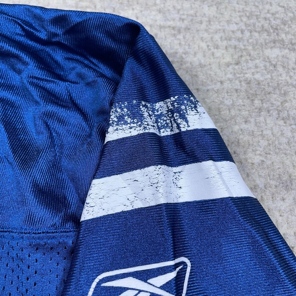 Vintage Indianapolis Colts Jersey Men Large Blue Joseph Addai Reebok Y2K Adult * - Picture 7 of 16